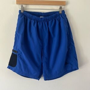 Nike ACG Blue Nylon‎ Lined Hiking Gorpcore Athletic Shorts Size Large